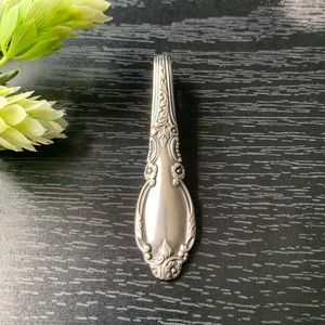 Spoon Pendant Jewelry Vintage Boho Silver Plated 1952 Enchantment Mid Ce…